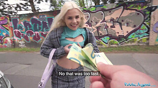 Public Agent Blue Eyed Blonde British Babe Takes a Big Czech Cock in her Wet Pussy