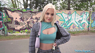 Public Agent Blue Eyed Blonde British Babe Takes a Big Czech Cock in her Wet Pussy