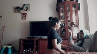 Homemade with the maid my wife got at the church.