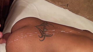 Cumshot compilation of desperate amateurs getting their faces ass and big tits covered