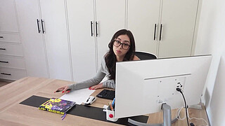 My Teacher's Assistant has the BIGGEST NATURAL TITTIES - Chloe Surreal