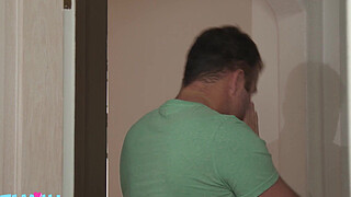 Horny Stepmom Tells Him It's Ok To Fuck Her Brains Out