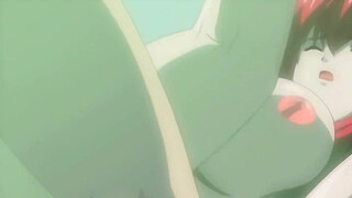 Hentai - Touching my Busty Step Sister in the Train [Subtitled]