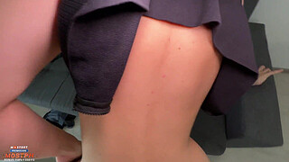 I'm stuck in the couch, why are you taking my pants off?! You said you'd just help me get out of here. - LikaBusy