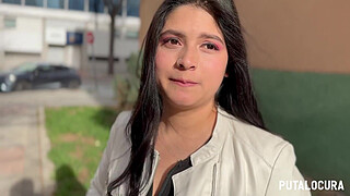 PutaLocura - Torbe catches the sexy Colombian Allison Black and fucks her very hard