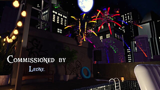 Catgirl Craves Cock, Gets Creampied Before Fireworks