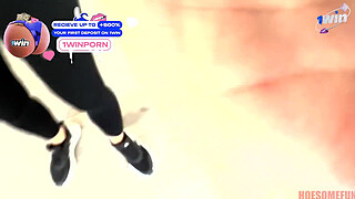 Girl in Gym Caught me Spying on Her. She Made me Pay for it...