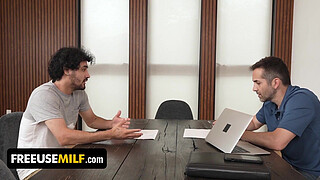 Stepson Had Enough Of His Moocher Stepmom & Convinced Stepdad She Is To Be Their Freeuse Sex Puppet