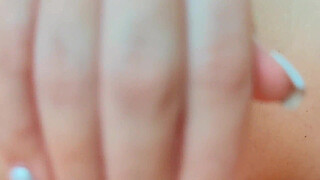 My wet pussy has cum several times from my little fingers