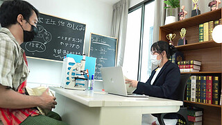 Principal Female Teacher Cheating Fucked with the Poor Guy