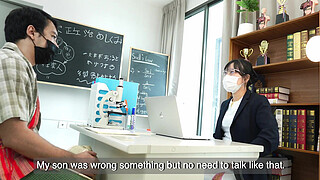 Principal Female Teacher Cheating Fucked with the Poor Guy