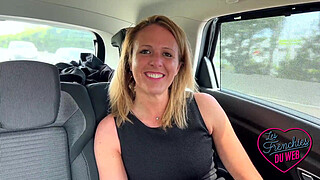 Julie, naughty milf, experiences pleasure in threesome