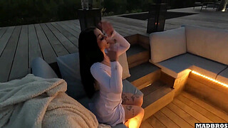 A French Neighbor Couple Agrees To Make Noise In A Villa By Swapping Our Wives!!