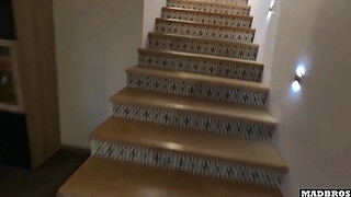 A French Neighbor Couple Agrees To Make Noise In A Villa By Swapping Our Wives!!