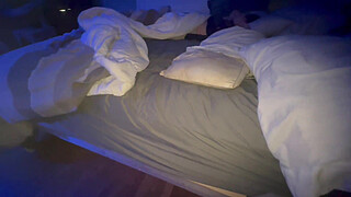 Sleeping Step Mom takes Son Cock