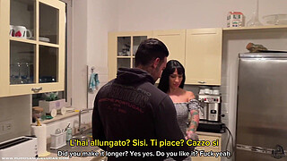 I fuck my stepaunt while her husband is at work GIULIA DIAMOND