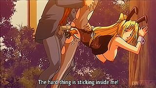 Busty Bunny Cosplayer Fucked in Public - Hentai Uncensored [Subtitled]