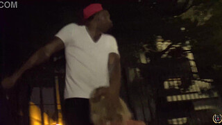 It's Rome Major Fucking Cameron Skye's Boobs & Cunt In Public!