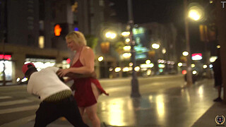 It's Rome Major Fucking Cameron Skye's Boobs & Cunt In Public!