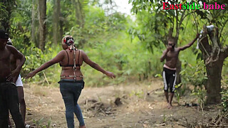 African black women's and BBC fucked outdoor massive hardcore