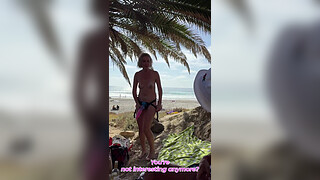 The Debauched Journey of Actor Alexey Panin, SugarNadya, and Her Busty Girlfriend to a Nudist Beach San Diego