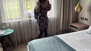 "An emergency family support". Stepmom helps to deal with her son's accidental boner.