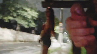 I risked a handjob to the hot girl at the bus stop