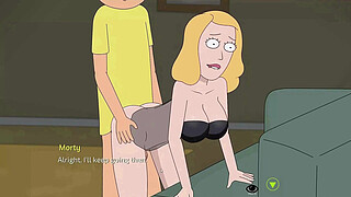 RICK AND MORTY A WAY BACK HOME - BETH/SUMMER/JESSICA TTS DONE WITH AI SPEECH GENERATOR