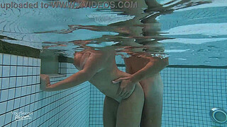 Fucking YourSecretPleasure in the publick hotel swimmingpool