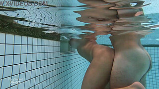 Fucking YourSecretPleasure in the publick hotel swimmingpool