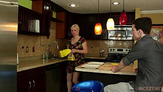 Son is playing hardcore game with his step mom