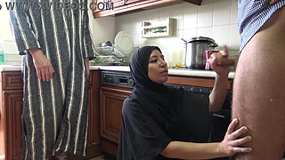 Cuckold Husband Watches His Arab Wife Having Sex With A Big Dick