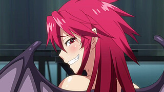 Hentai vampire gets gangbanged in classroom