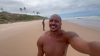 I had an orgy on the nudist beach with my hot friends and I even recorded it