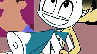 Jenny and sheldon parody (@The Brokenrobot)