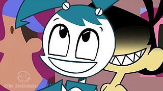 Jenny and sheldon parody (@The Brokenrobot)