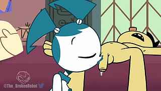 Jenny and sheldon parody (@The Brokenrobot)