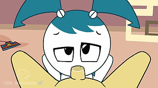 Jenny and sheldon parody (@The Brokenrobot)