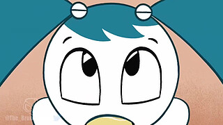 Jenny and sheldon parody (@The Brokenrobot)