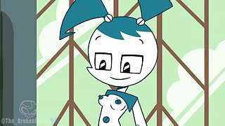 Jenny and sheldon parody (@The Brokenrobot)