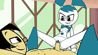 Jenny and sheldon parody (@The Brokenrobot)