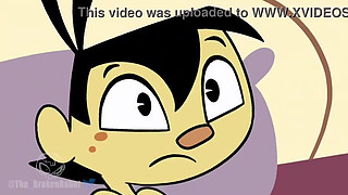 Jenny and sheldon parody (@The Brokenrobot)