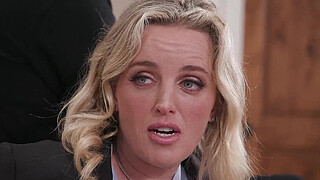 Big COCKED Paroless Spitroasted Blonde Parole Officer - Charlie Forde - Dogfart