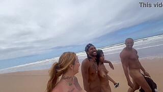 I went to the nude beach with the hotties to do some whoring and recorded the whole thing