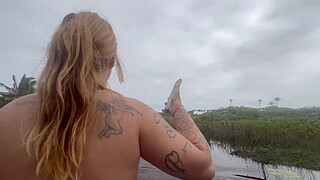 I went to the nude beach with the hotties to do some whoring and recorded the whole thing