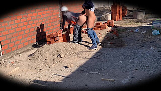 security camera at construction site Engineer Nataly