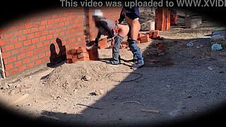 security camera at construction site Engineer Nataly