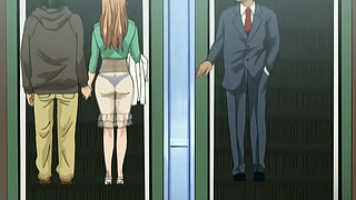 Hentai - Fucking my Step Mom in the Store Fitting Room [Uncensored] [Subtitled]