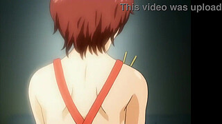 Hentai - Fucking my Step Mom in the Store Fitting Room [Uncensored] [Subtitled]