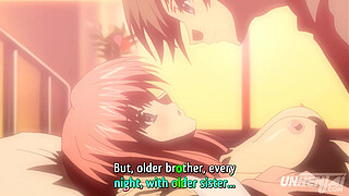 Hentai - Step Sister Wakes Me Up With a Blowjob [Subtitled]